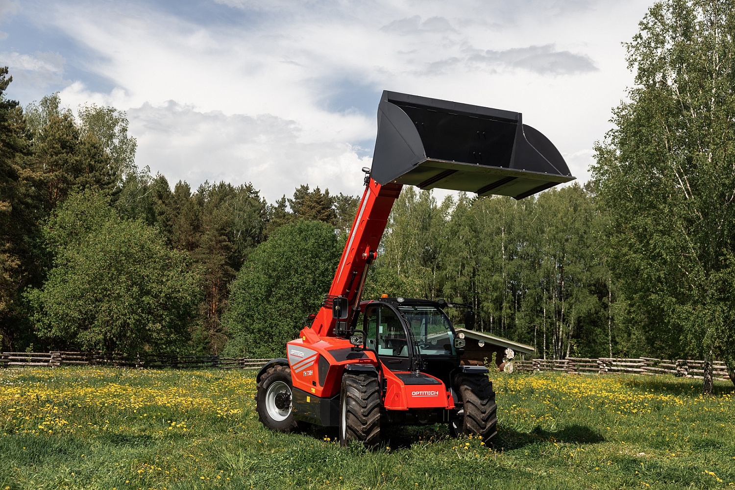 Погрузчик OPTITECH TH 738H, 140 л.с. ГСТ