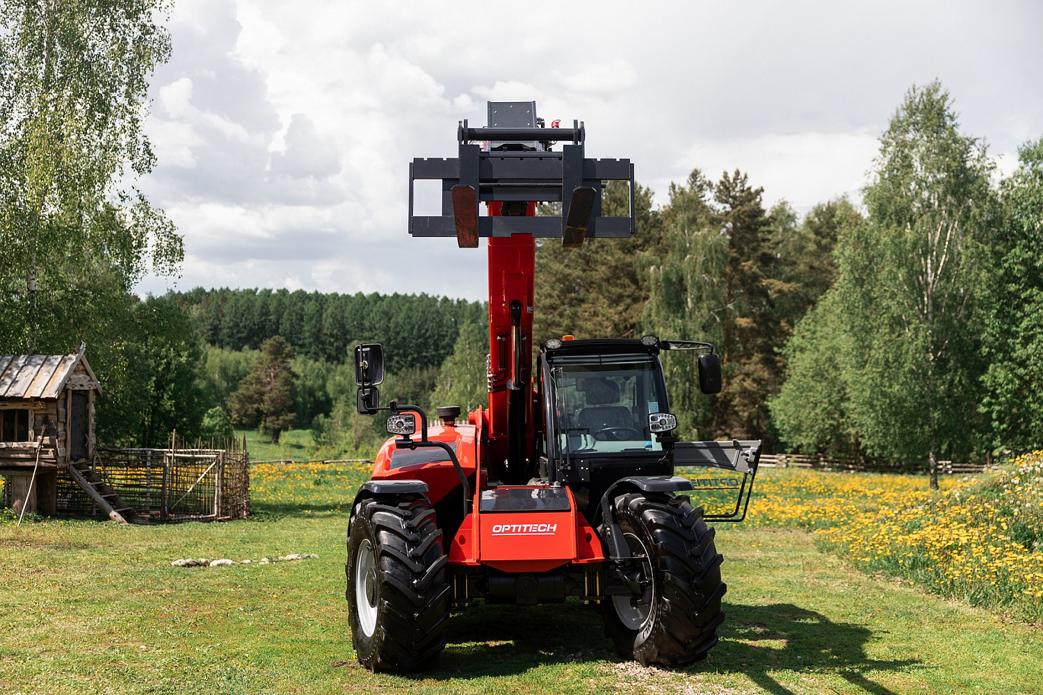 Погрузчик OPTITECH TH 738S, 140 л.с. Пауэр Шифт | Power Shift